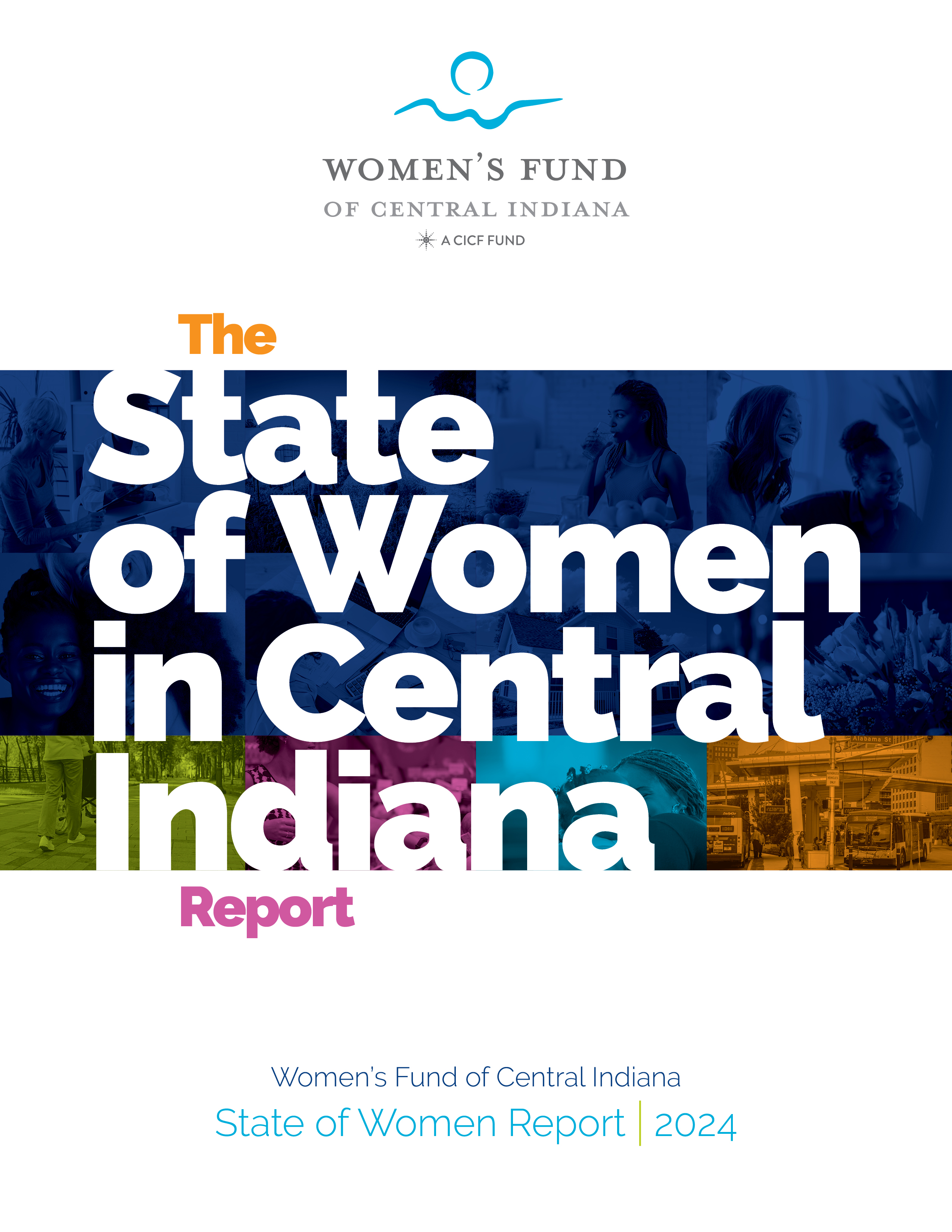 The State of Women in Central Indiana Report 2025 Cover